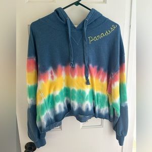 Vintage Havana cropped hoodie